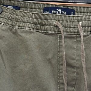 Hollister Khaki Jogger Trousers